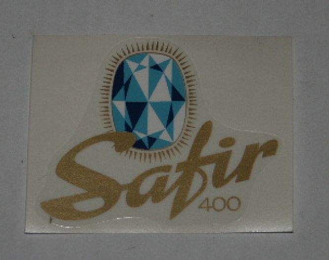 Hovedbilde Dekal, Safir liten