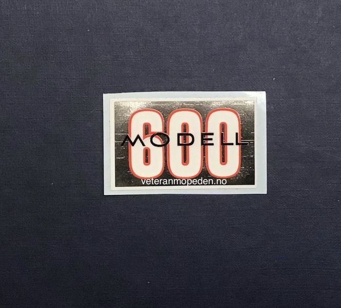 Hovedbilde Dekal, 600 Chrome